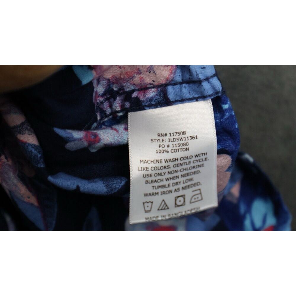 Vtg‎ 90s Y2K Levis Tropical Vacation Beachy Whimsy Hawaiian Short Sleeve Shirt - Picture 6 of 10